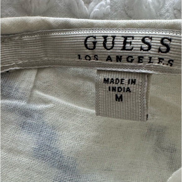 GUESS Blur and White Fringe Skirt - Picture 5 of 7